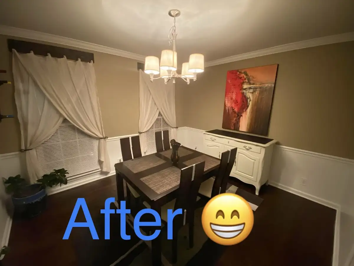 Professional dining room restoration after water damage in Yukon